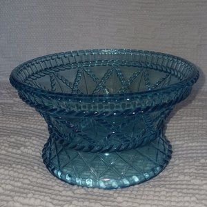 A Vintage Blue Candy/Nut Bowl